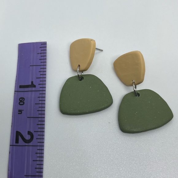 NWT Handmade Clay Earrings - Picture 2 of 7